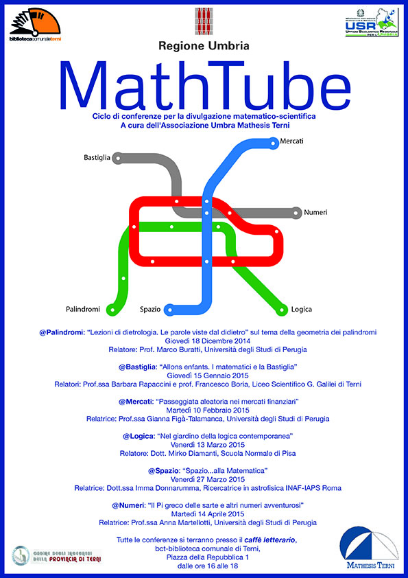 locandina mathtube prima edizione