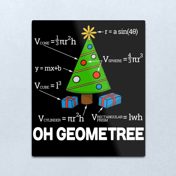 albero di natale geometria