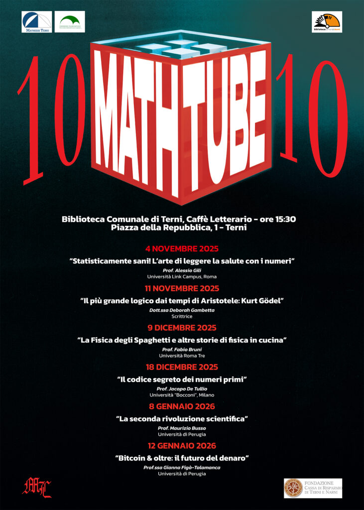 manifesto mathtube 10 Terni